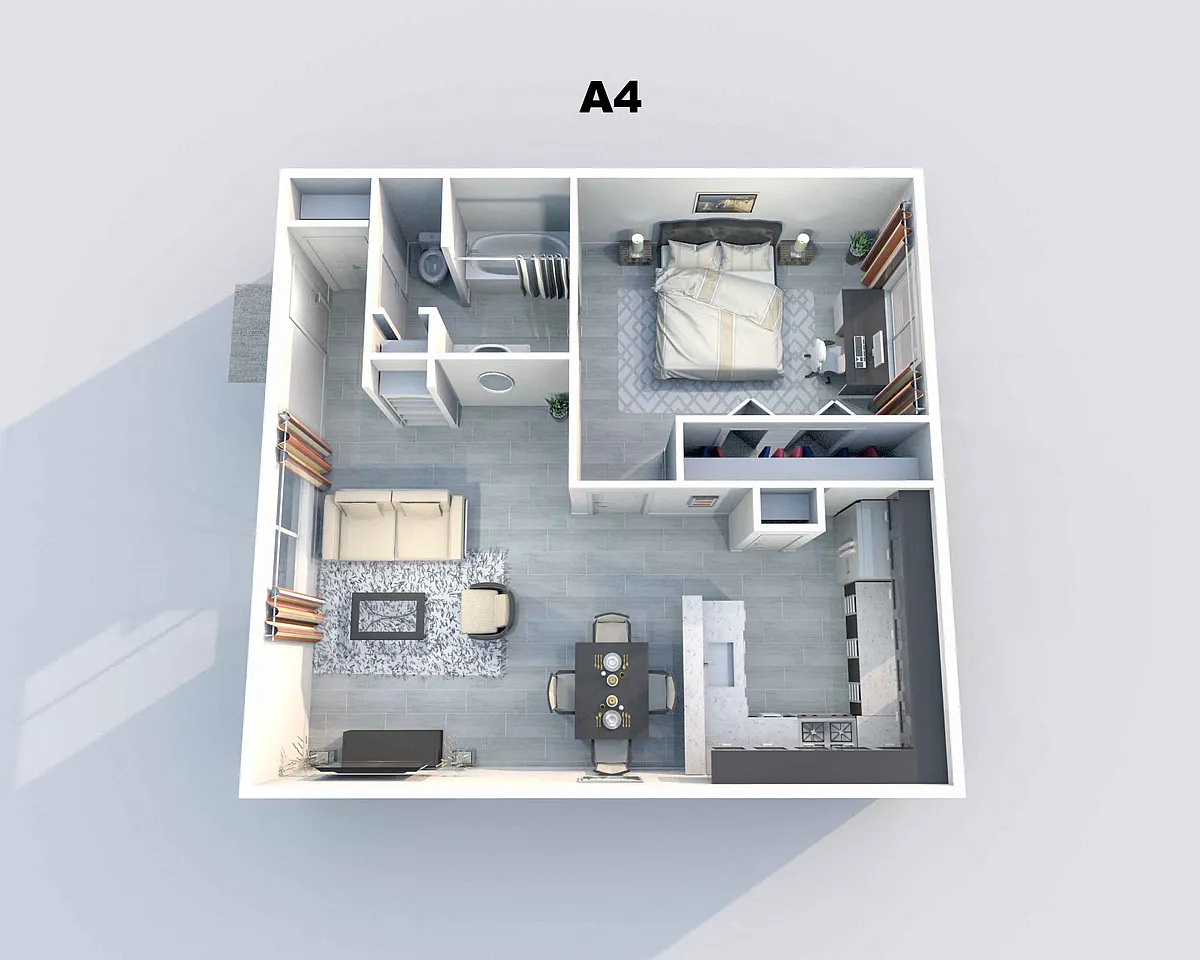 Floor plan A4