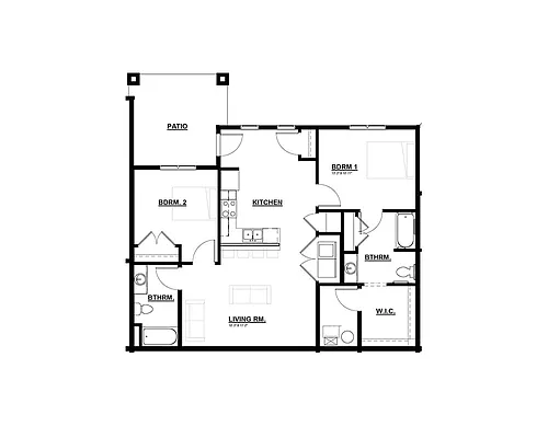 Floor plan B6