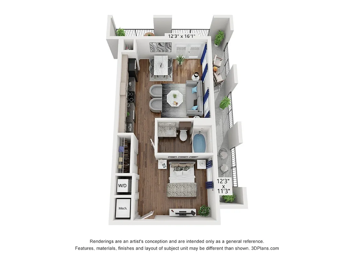 Floor plan E1