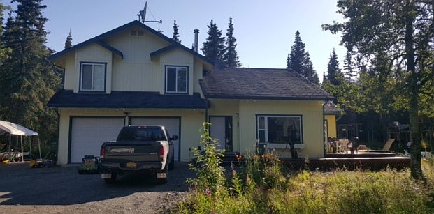 Front view of house