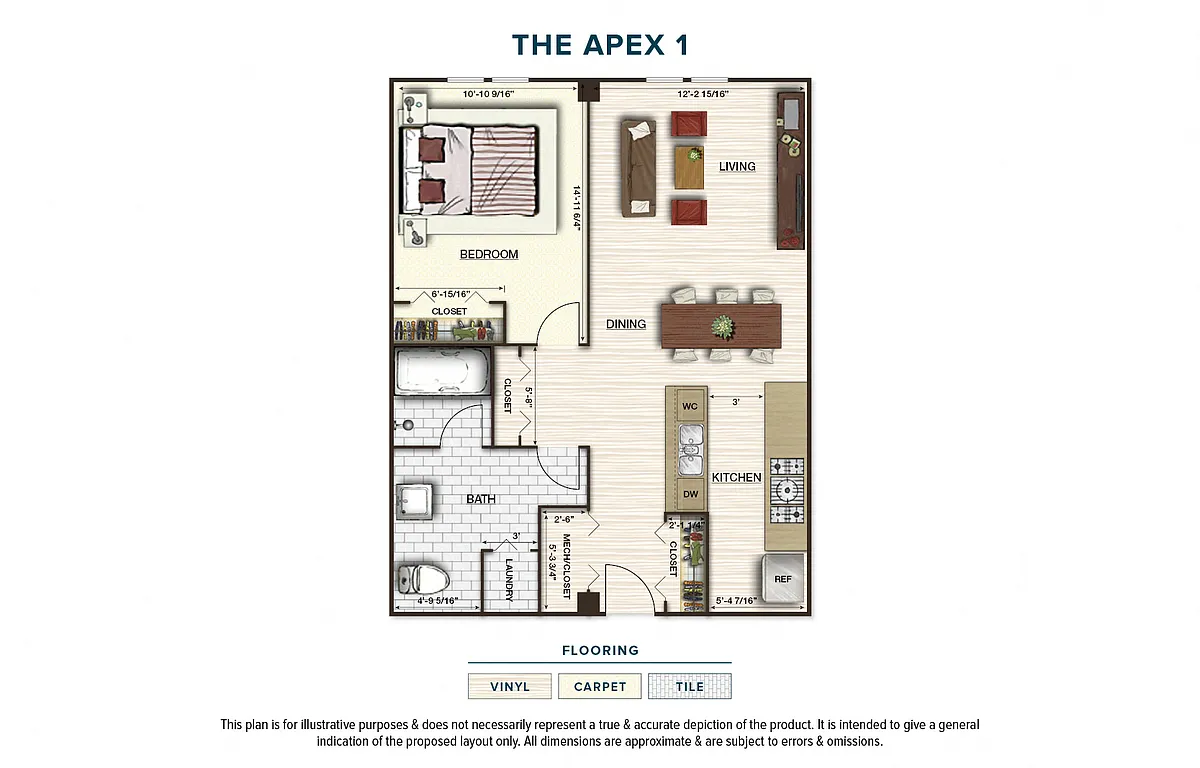 Floor plan The Apex 1