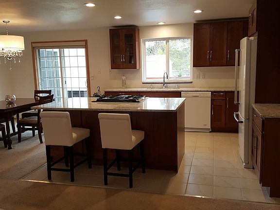 Remodeled kitchen