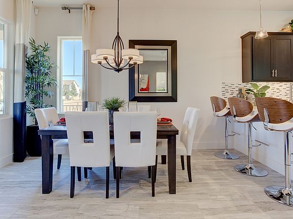 Elegant dining area
