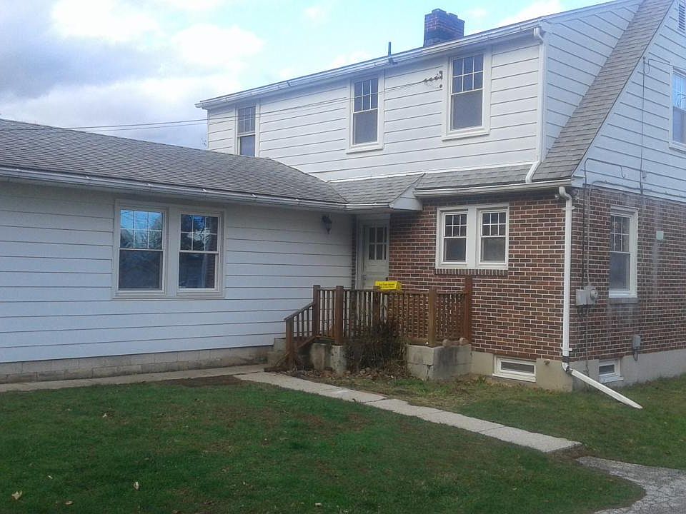 From driveway, main entrance