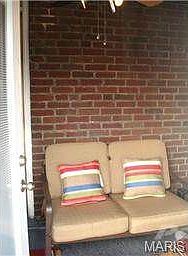 Cozy sunroom.