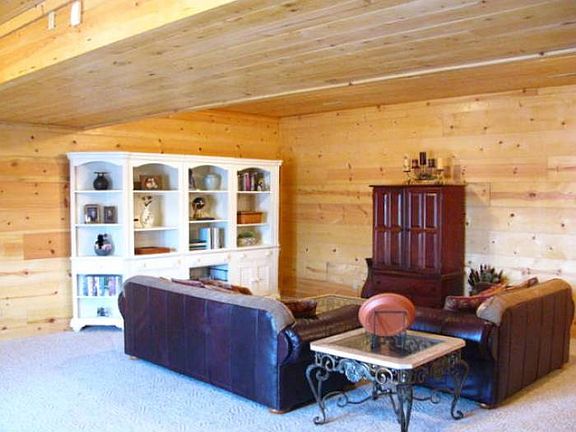 Family room on lower leve