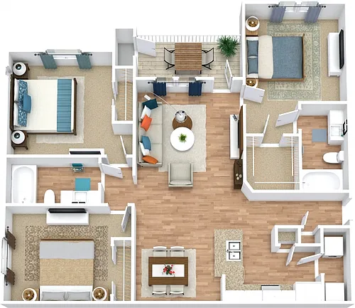Floor plan Texan