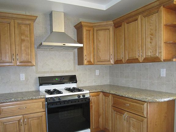 Kitchen with range
