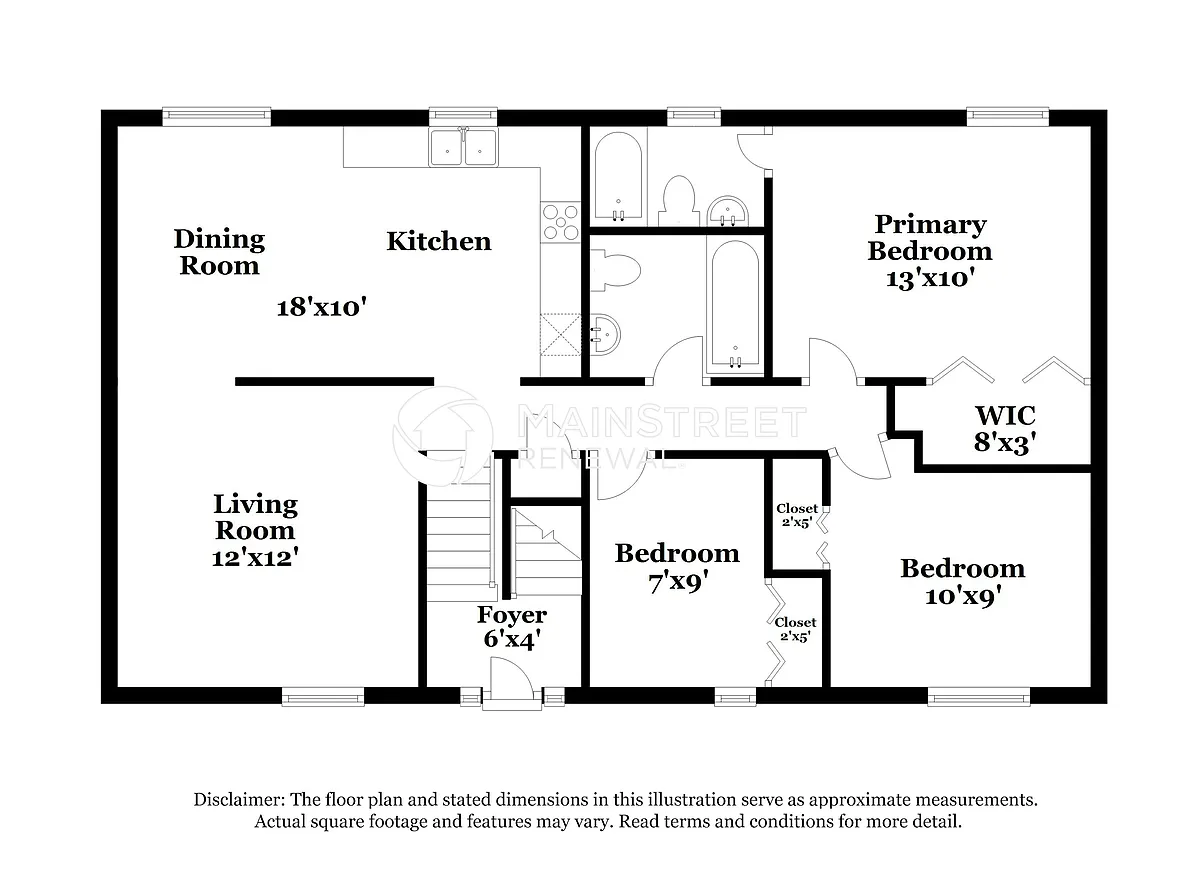 Floor Plan - 7208 Deville Way