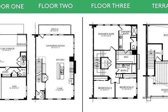 Home Design Layout with Structural Options