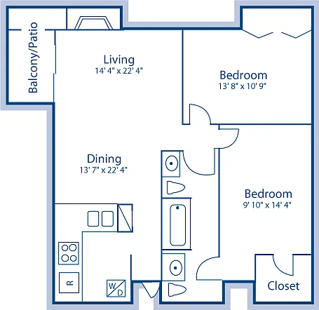 Floor plan D