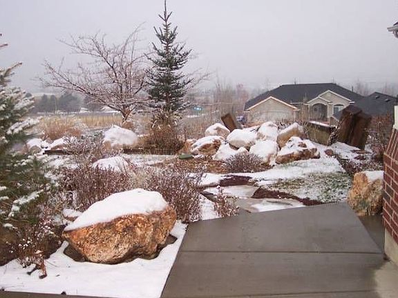 Front yard water feature