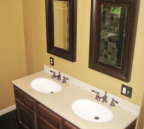 Master Bath has Double Vanity