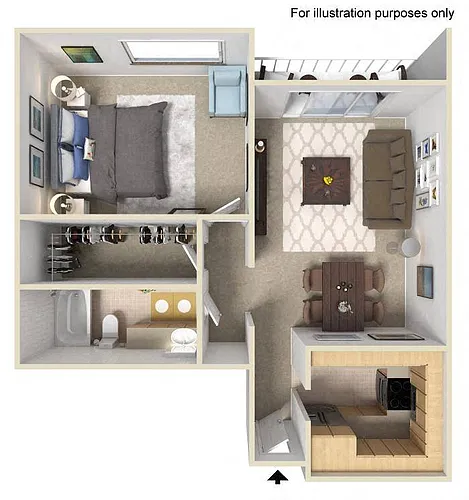 Floor plan Fern