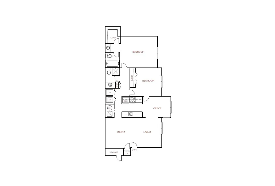 Floor plan B2 Classic