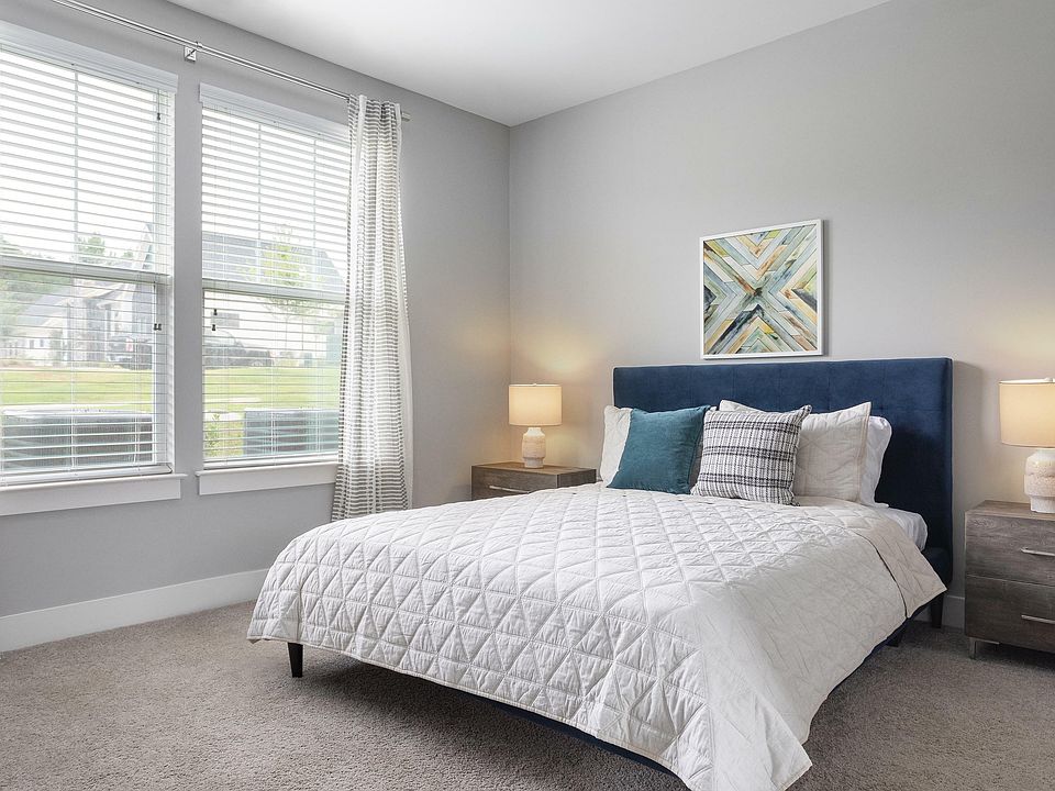 Step into this serene bedroom retreat, where modern design meets comfort.