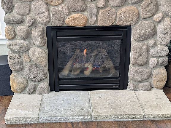 Working Gas Fireplace