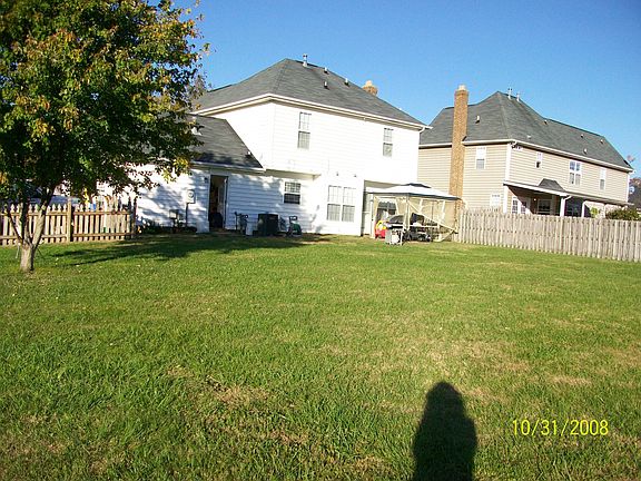 Back of the house and yard