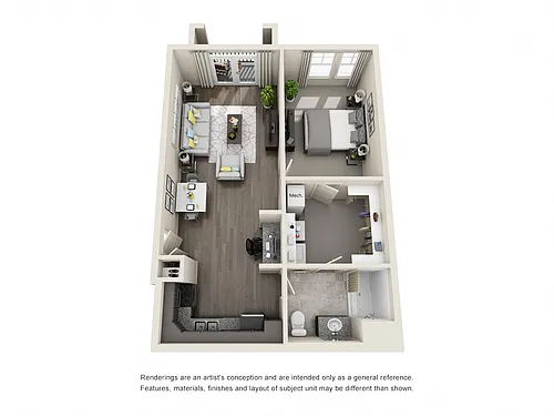 Floor plan A1E