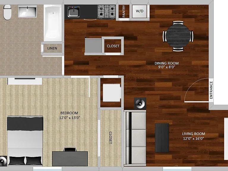 Upstairs Floorplan