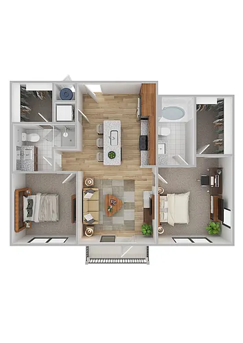 Floor plan B2B