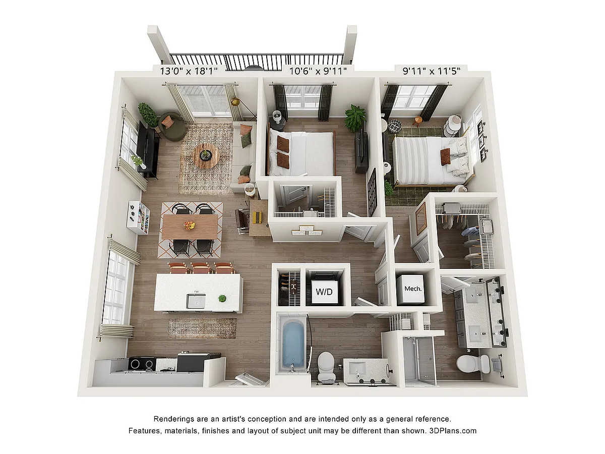 Floor plan B12