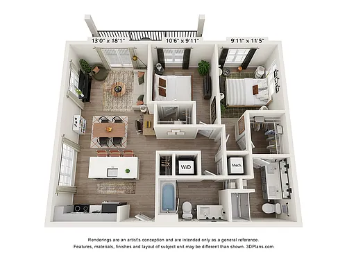 Floor plan B12