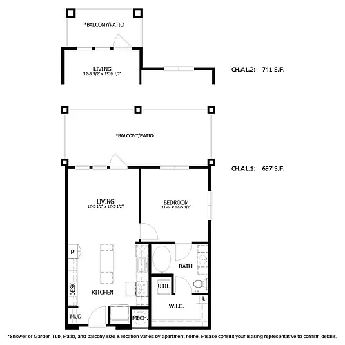 Floor plan CH_A1