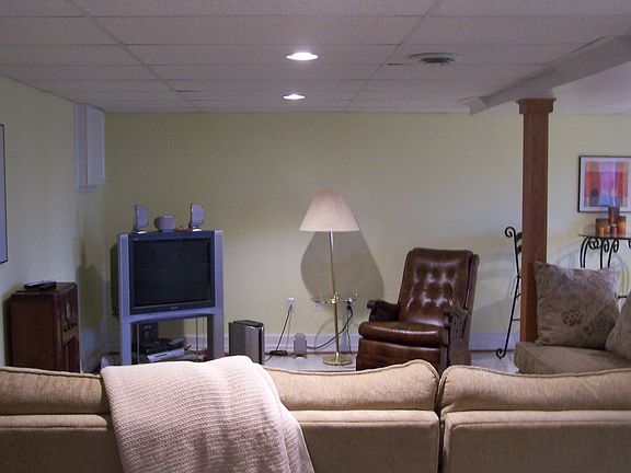 Great Room in Basement