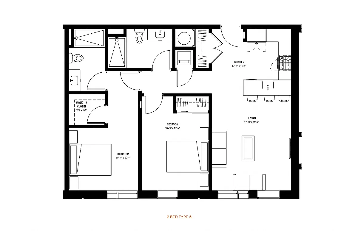 Floor plan D2