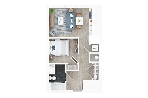 Floor plan A2A - II