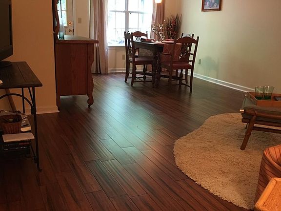 Diningroom leading to patio.