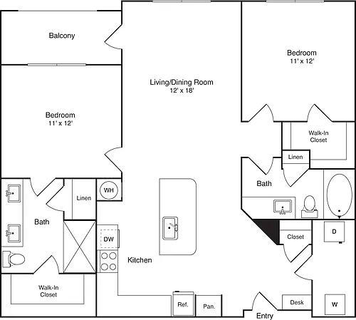 Floor plan The Independence