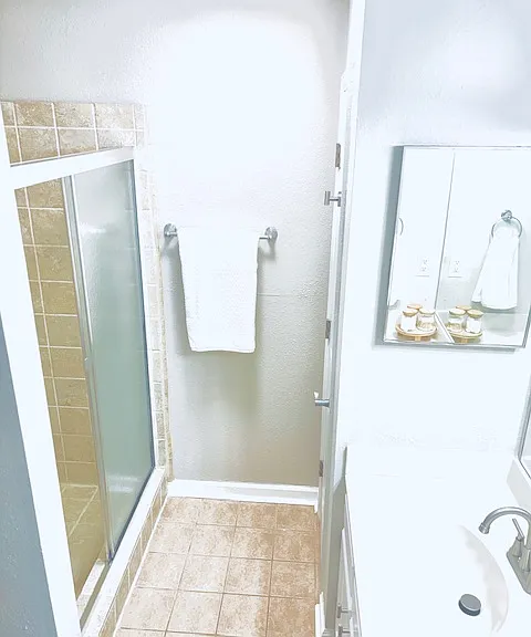 Primary bathroom.