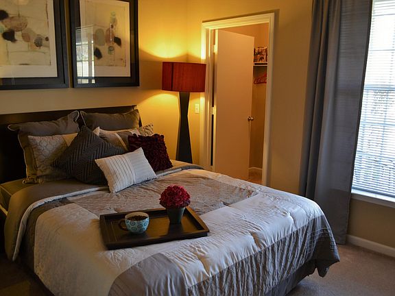 Guest bedroom with goegous double payne windows
