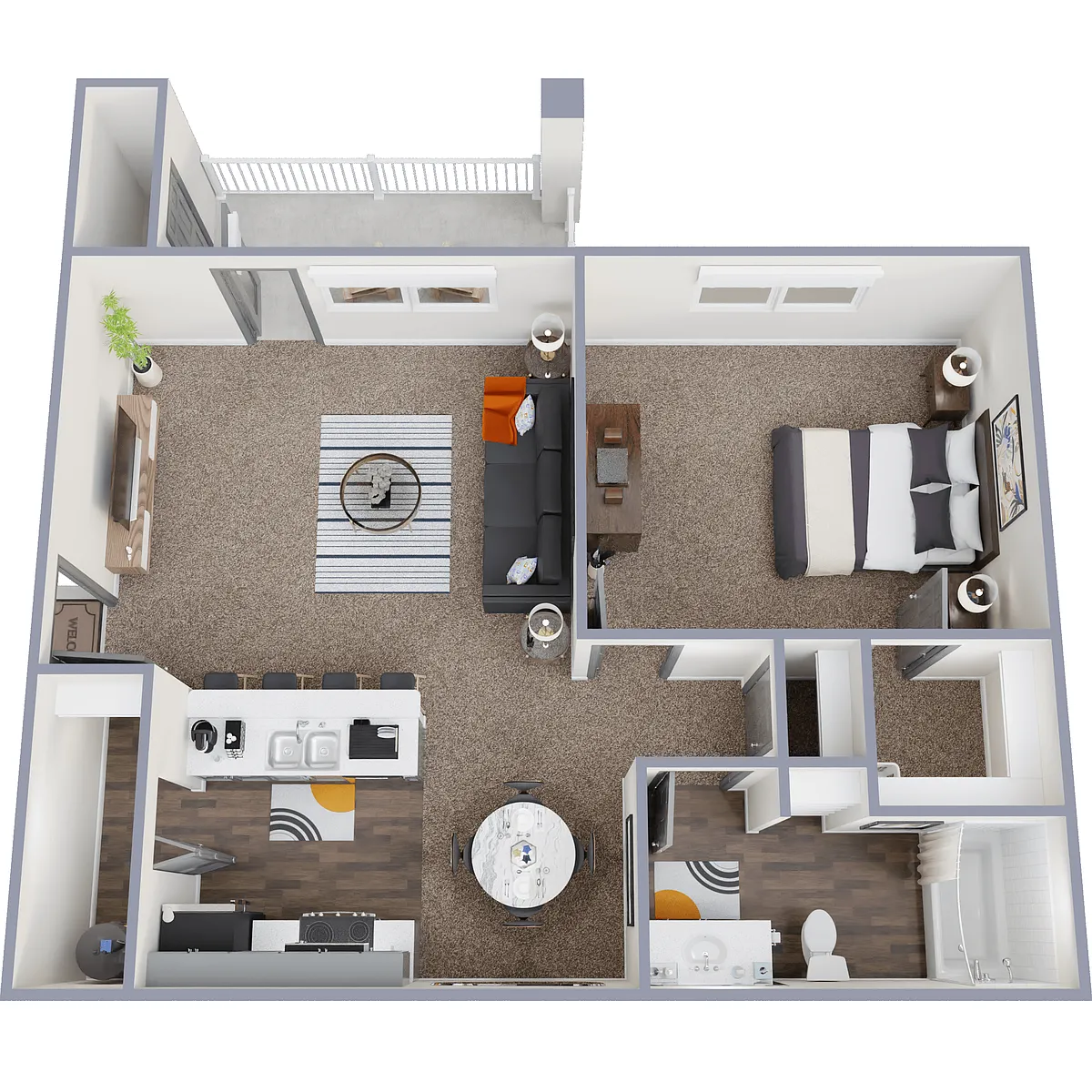 Floor plan A1