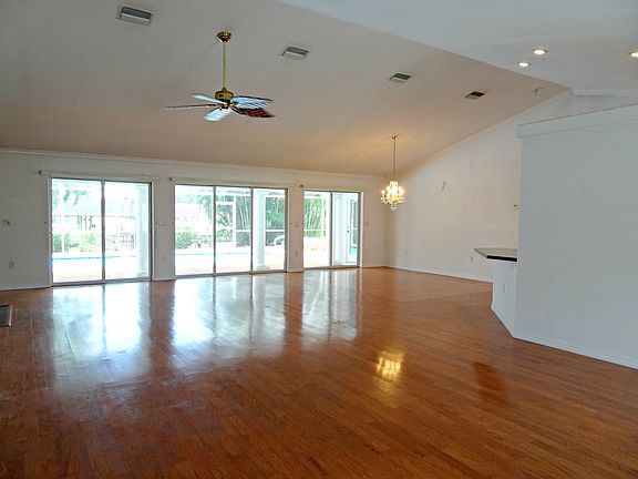 Views of pool and water