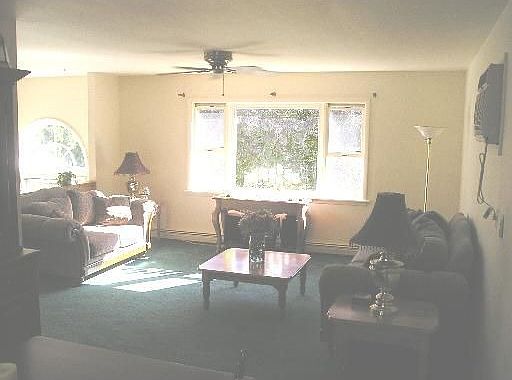 Light filled, airy living room