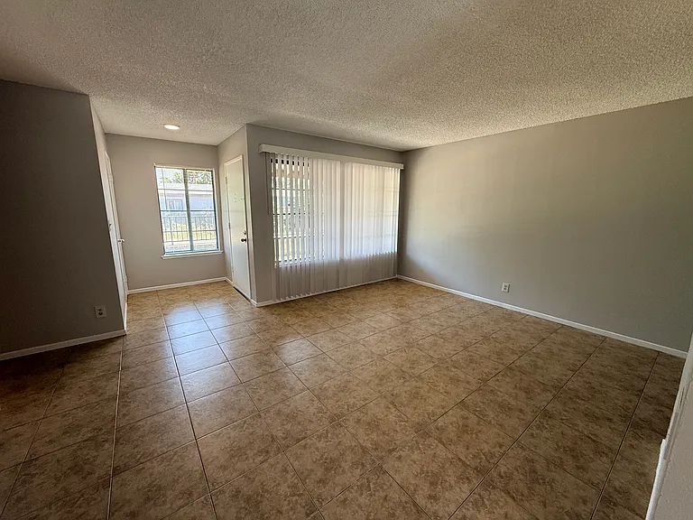 Brightly lit living area