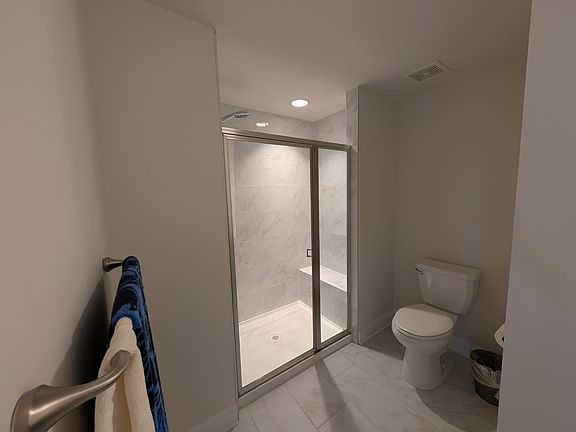 Shower view in Bathroom.