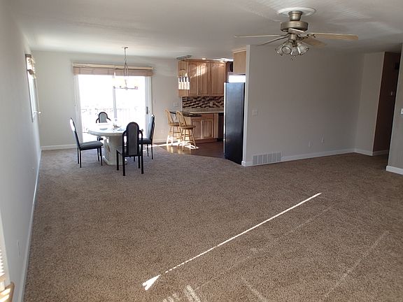 spacious, open living area