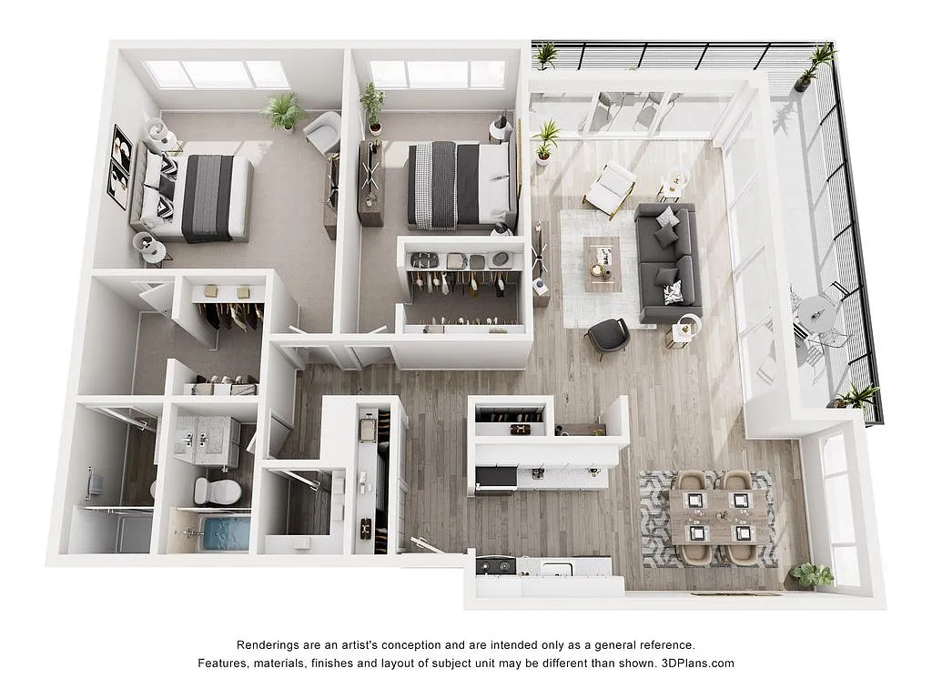 Floor plan B3