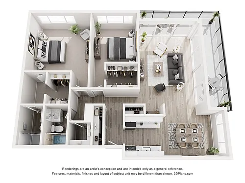 Floor plan B3