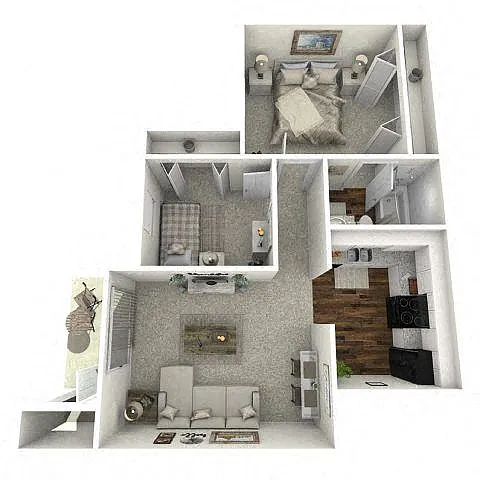 Floor plan B1