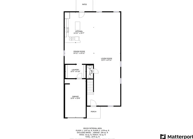 3 bed, 2.5 bath, 2760 sqft, $1,595 — Photo 2