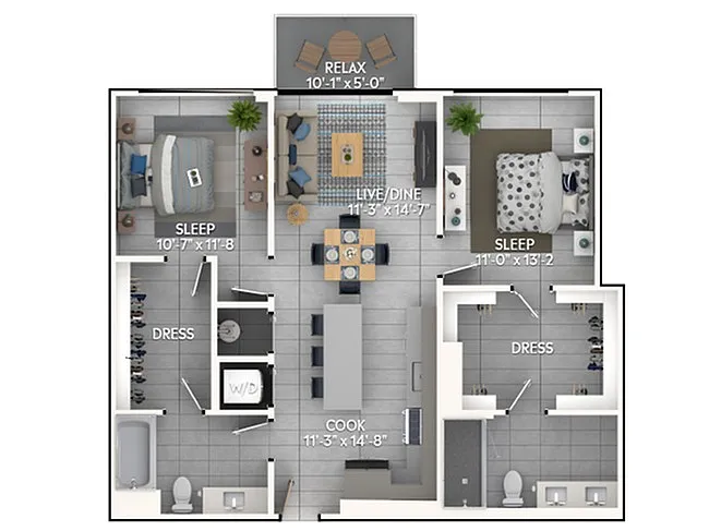 Floor plan C4a