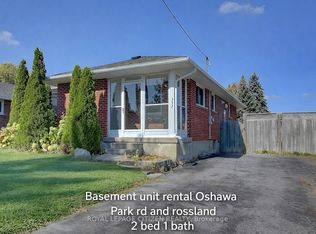 352 Garden Ct #Basement, Oshawa, ON L1J 3E4