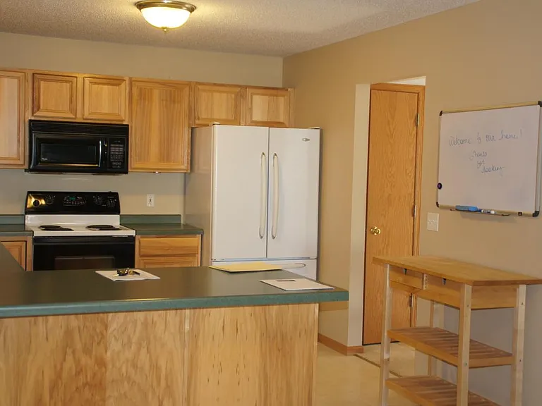 Spacious Kitchen & Refrigerator!