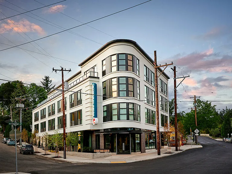 Multnomah Station Apartments Building Exterior