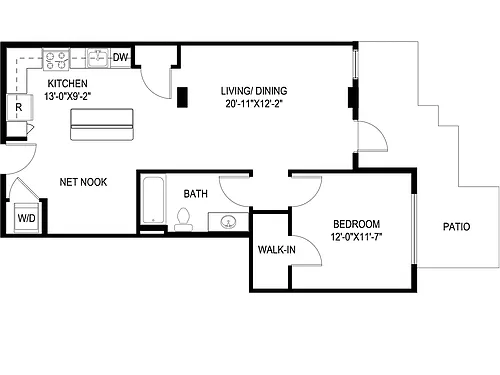 Floor plan A7